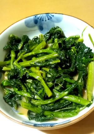 のらぼう菜の辛子和え-レシピのメイン写真
