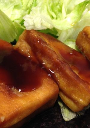 保育園給食・高野豆腐のオランダ煮-レシピのメイン写真