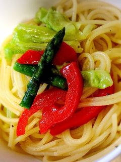 辛くない!キャベツのペペロンチーノ-レシピのメイン写真