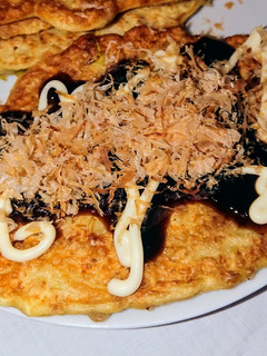 ある物で、お好み焼き風-レシピのメイン写真