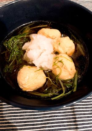 ふんわり優しい♡つくねみぞれスープ-レシピのメイン写真