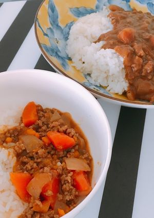 子どもも喜ぶ合挽きカレー☆取り分け幼児食-レシピのメイン写真