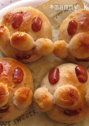 煮豆を使ってｱﾝﾊﾟﾝﾏﾝあんぱん-レシピのメイン写真