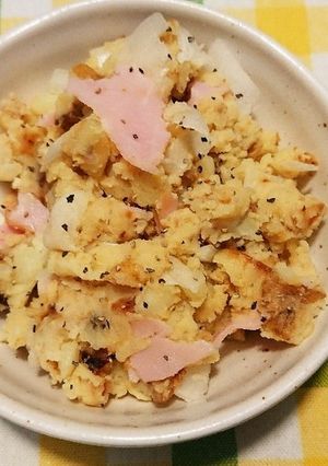 新じゃがの香ばし揚げポテトサラダ-レシピのメイン写真