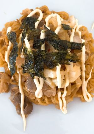 辛ラーメンdeやきそば-レシピのメイン写真