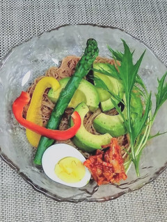 アボカドと食べるビビン冷麺♫-レシピのメイン写真