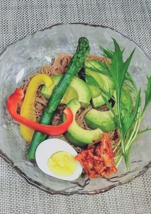 アボカドと食べるビビン冷麺♫-レシピのメイン写真