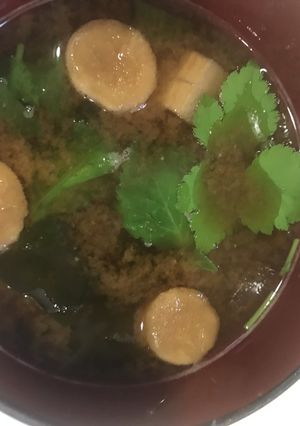 春野菜の赤出汁味噌汁-レシピのメイン写真