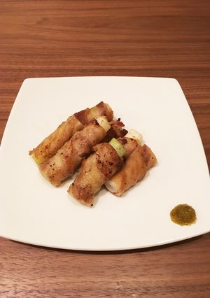 超簡単☆ネギの豚バラ肉巻き-レシピのメイン写真