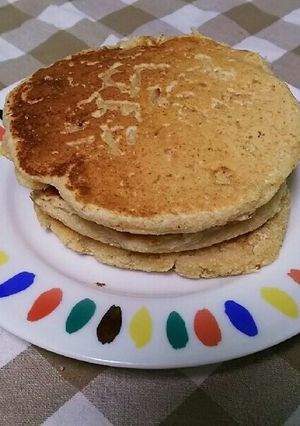 余ったプリンでパンケーキ-レシピのメイン写真