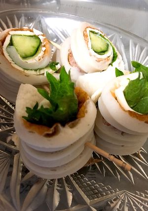 簡単おつまみ✨竹輪のさっぱり巻き-レシピのメイン写真