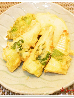 春☆筍の天ぷら シンプルでさっくり-レシピのメイン写真