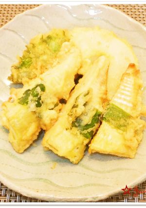 春☆筍の天ぷら　シンプルでさっくり-レシピのメイン写真