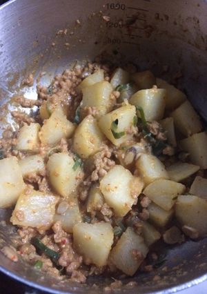 大根と大豆のそぼろのピリ辛煮-レシピのメイン写真