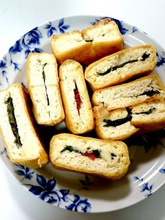 油揚げの大葉とチーズのはさみ焼き-レシピのメイン写真