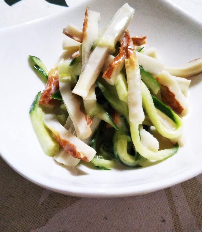 簡単！ちくわときゅうりの酢みそマヨ和え♡ by ｻﾞ・ワンピース