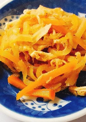 切り干し大根の煮物　-レシピのメイン写真