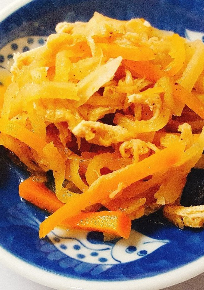 切り干し大根の煮物　-レシピのメイン写真