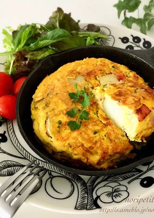 新じゃがゴロゴロ♡スパニッシュ オムレツ-レシピのメイン写真