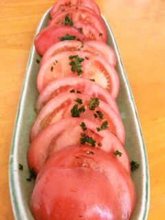 トマトのバルサミコ酢サラダ-レシピのメイン写真