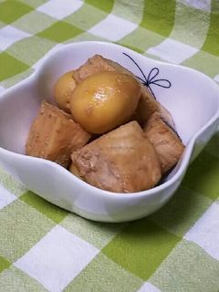 めかじきとうずらの卵の煮物-レシピのメイン写真