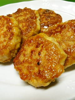 *豆腐でふわふわ豚のつくね*-レシピのメイン写真