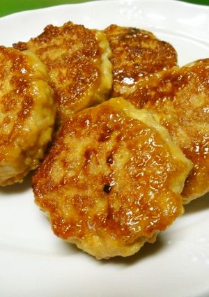 *豆腐でふわふわ豚のつくね*-レシピのメイン写真