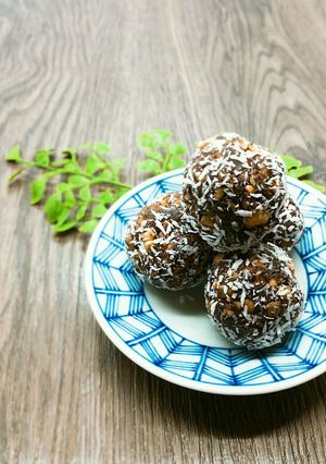 砂糖不使用 チョコ味エナジーバイツ-レシピのメイン写真