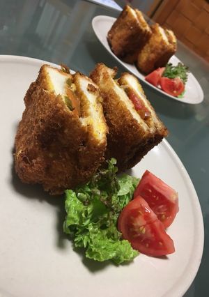 カレーの残りで簡単カレーパン-レシピのメイン写真