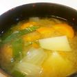 さわやか大葉味噌汁。