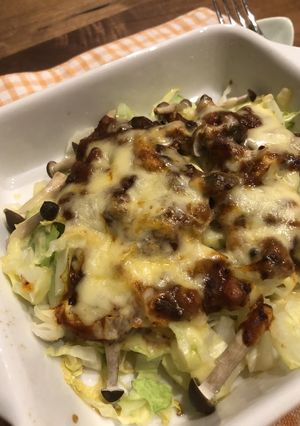 キャベツ消費♪子供も大好き簡単グラタン-レシピのメイン写真