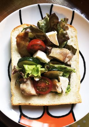 サラダトースト-レシピのメイン写真