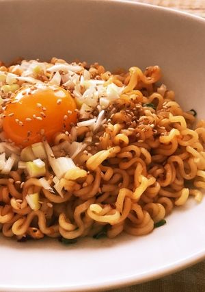 ♪辛ラーメンで油そば風♪-レシピのメイン写真