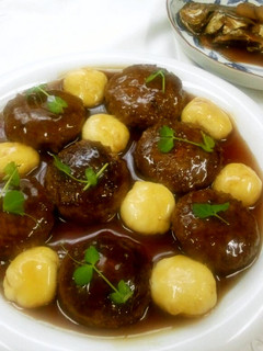 しいたけの陣笠煮&里芋まんじゅう-レシピのメイン写真