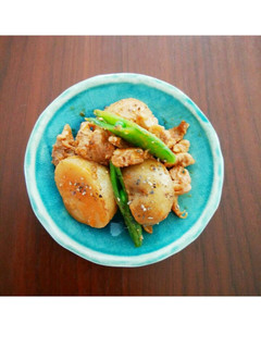 新じゃがと豚肉のコチュジャン炒め煮-レシピのメイン写真