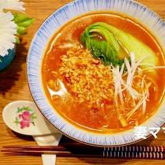 รูปของ 鶏そぼろ辛ラーメン