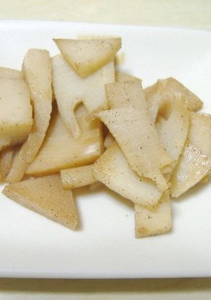 たけのこの塩コショウ炒め-レシピのメイン写真