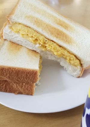 朝食❗簡単ガチ卵サンド-レシピのメイン写真