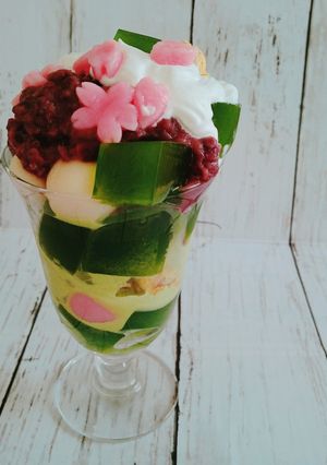 抹茶パフェ-レシピのメイン写真