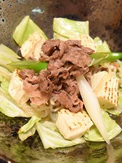シャキシャキ春キャベツのすき煮-レシピのメイン写真