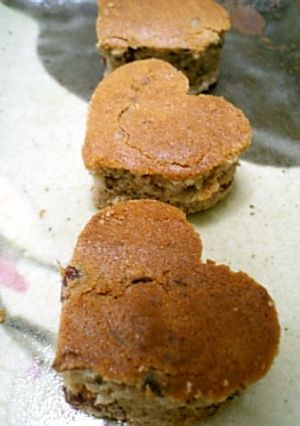 失敗生まれの小豆ケーキ(ノンオイル)-レシピのメイン写真