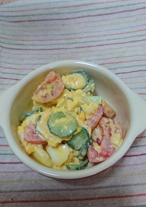 簡単!玉子サラダ-レシピのメイン写真