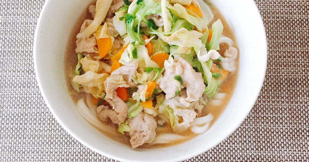 ☆野菜あんかけうどん☆ by ☆栄養士のれしぴ☆ 【クックパッド