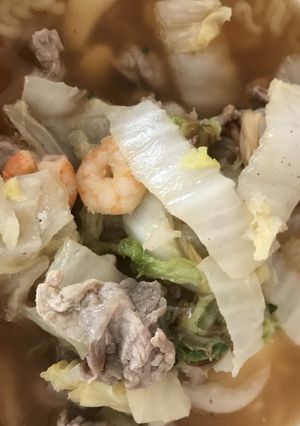 簡単！具沢山ちゃんぽん風辛ラーメン-レシピのメイン写真