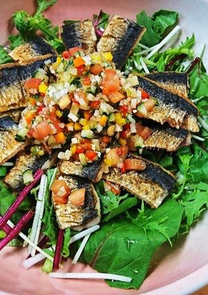 いわしソテー､イタリアン風♪イワシサラダ-レシピのメイン写真