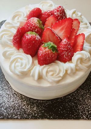 基本のスポンジでショートケーキ-レシピのメイン写真