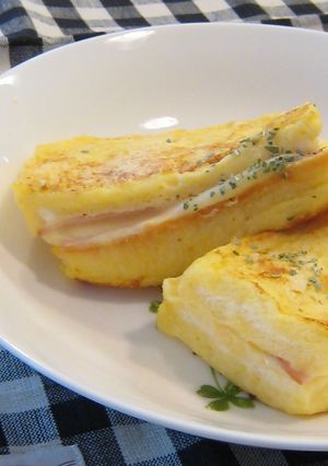 フレンチホットサンド-レシピのメイン写真