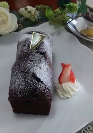 しっとりビターな大人ガトーショコラ-レシピのメイン写真