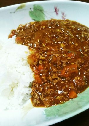 きのこたっぷり簡単❗時短❗ひき肉のカレー-レシピのメイン写真