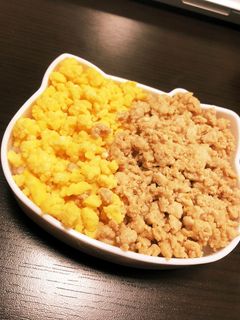 鶏そぼろ-レシピのメイン写真